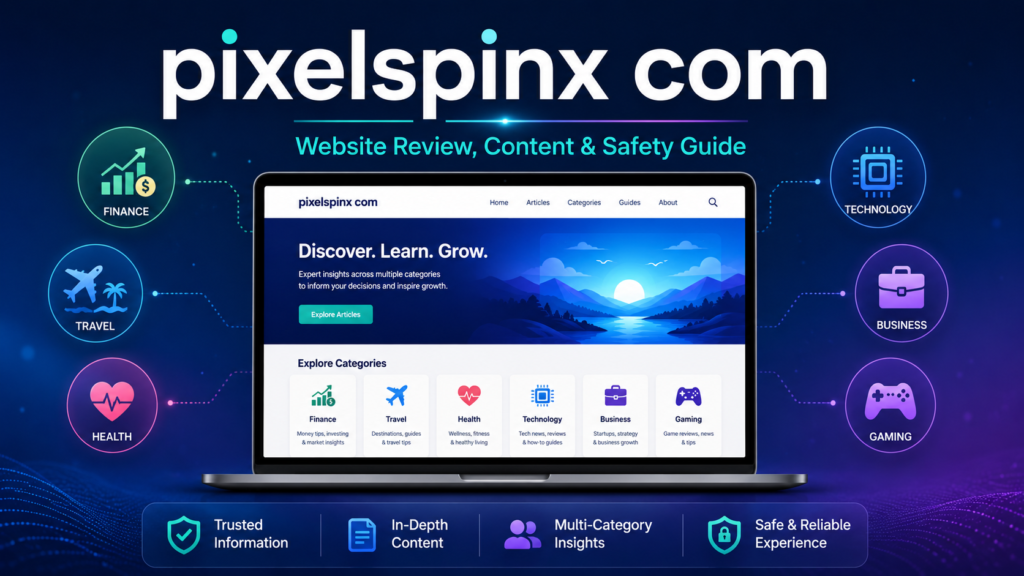 Pixelspinx com Explained: Content, Safety and Trust Guide Pixelspinx com