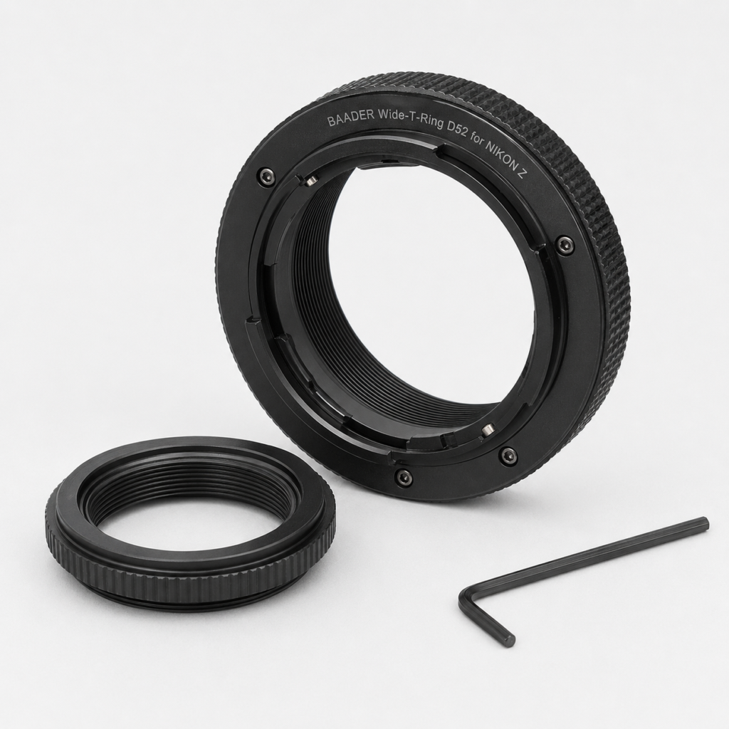 baader wide t-ring set for nikon z camera