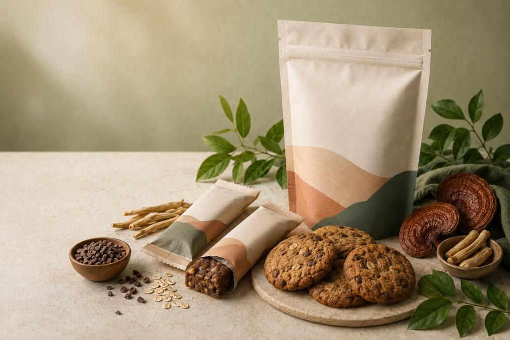 case study cpg brand adaptogenic cookies or bars