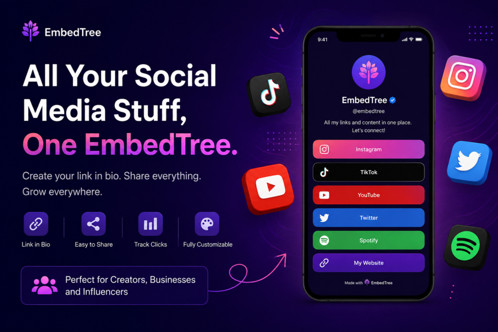 social media stuff embedtree