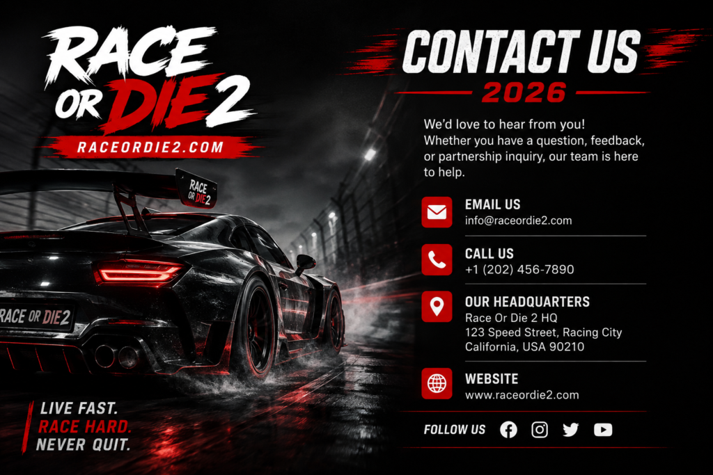 raceordie2 com contact 2026